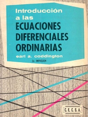 Ecuaciones diferenciales ordinarias - Earl. A